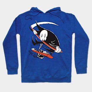 Grin Reaper on Onewheel Hoodie